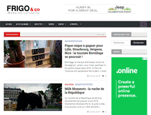 Tablet Screenshot of frigoandco.com